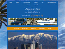 Tablet Screenshot of ladventuretour.com